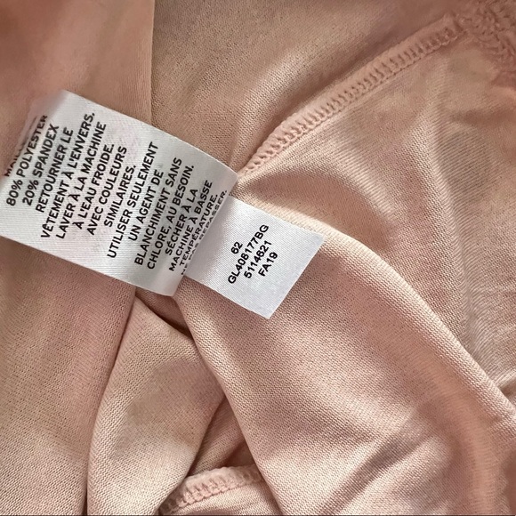 Zella Girl Pink Mesh Open Back Tee Size L 10/12 NWT - Picture 12 of 13